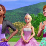 Princess Courtney at Camp Royalty Dock in Barbie Rock 'n Royals
