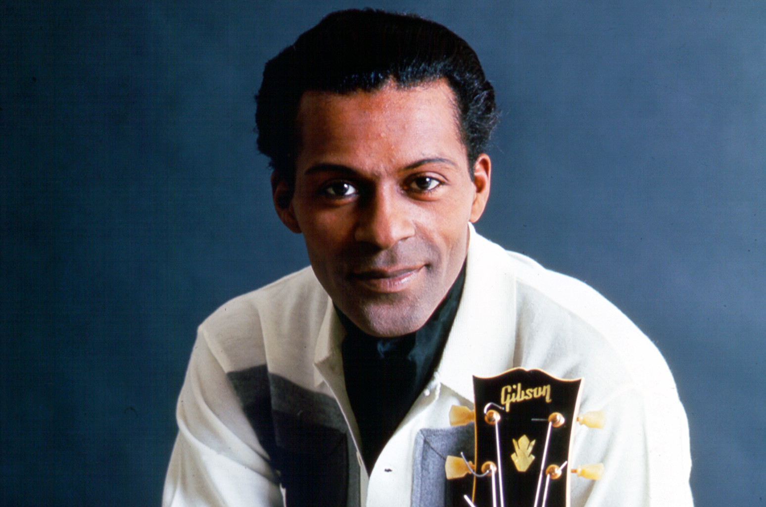 Chuck Berry photographed circa 1958.