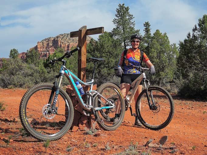 Mountain Biking the Full Length of Bell Rock Pathway, Sedona, Arizona