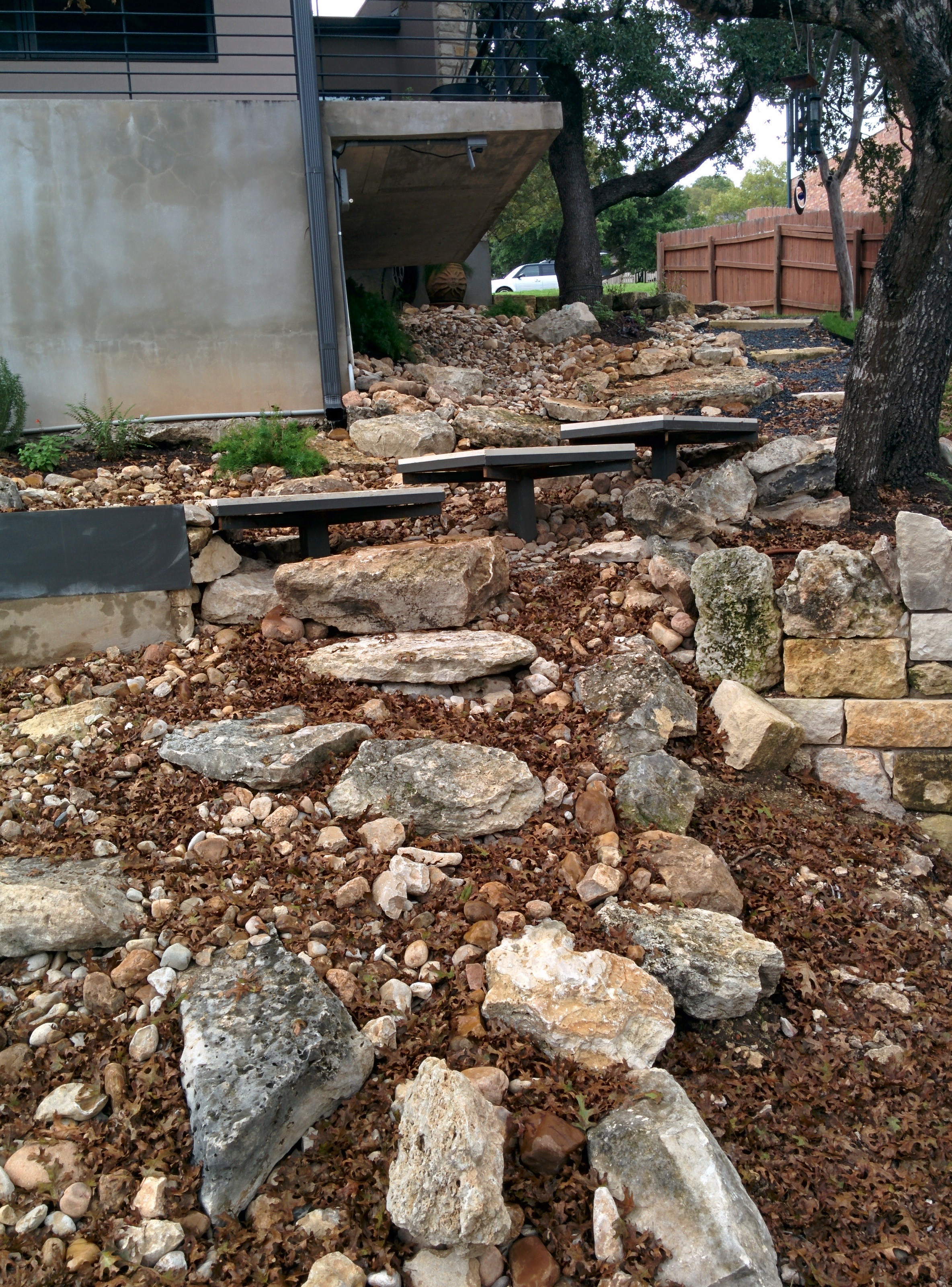 Landscape design with rock, Lisa LaPaso