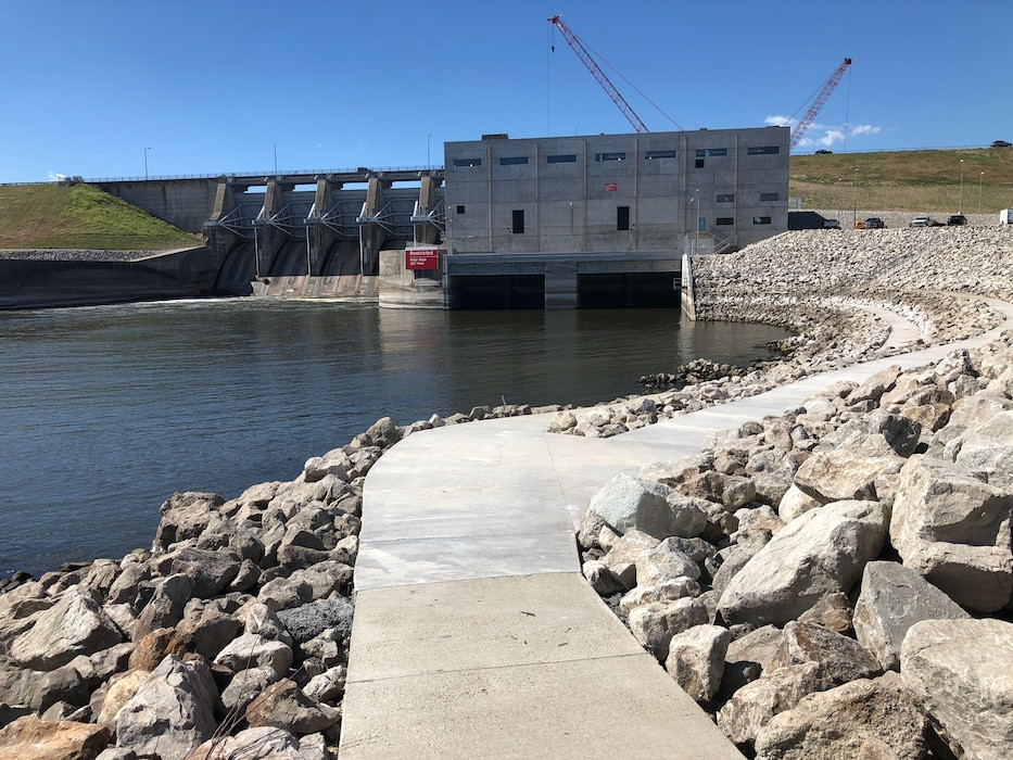 Red Rock Dam and surrounding area