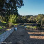 alt text: Hikers starting their journey on the PCT near Warner Springs Fire Station toward Eagle Rock.