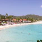 Eden Rock St Barts overlooking St Jean Bay.