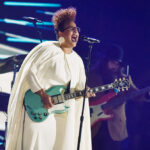 Brittany Howard performing with Alabama Shakes