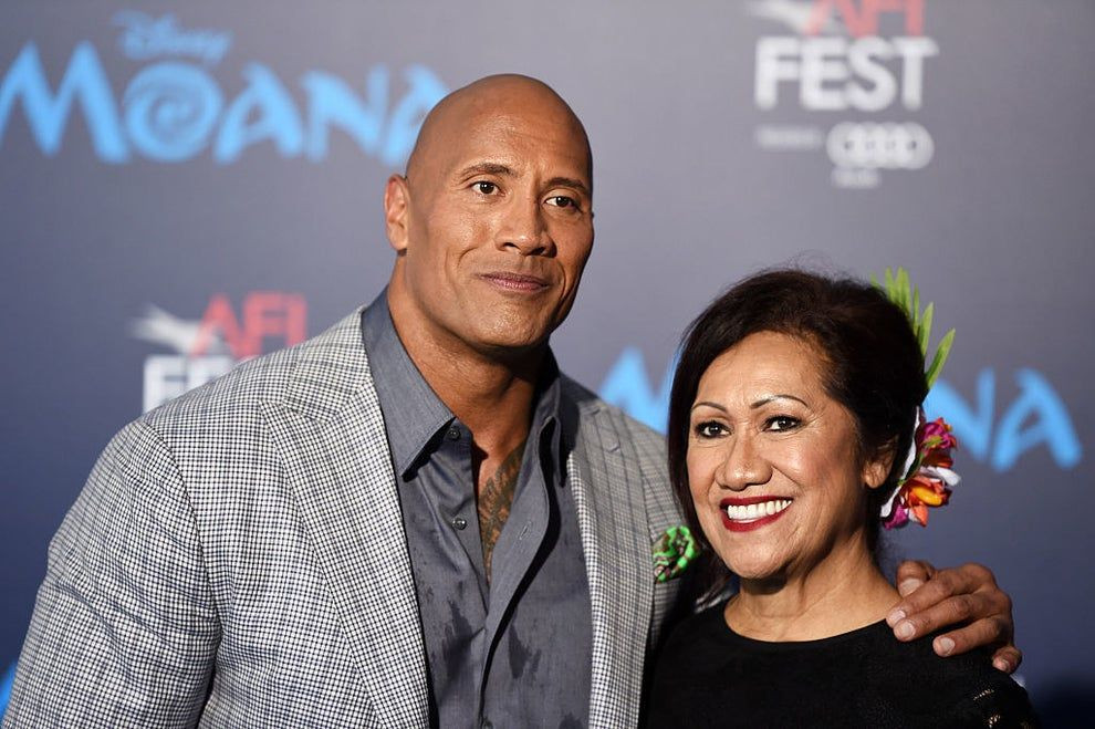 Ata Maivia mother of Dwayne The Rock Johnson smiling warmly