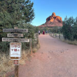 Bell Rock Access Trail in Sedona, Arizona