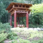 Gazebo at Big Rock Garden Park in Bellingham, Washington