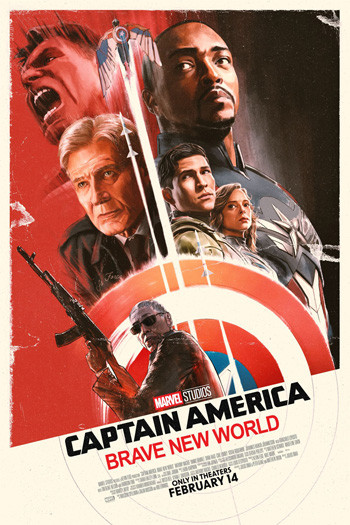 Movie poster for Captain America: Brave New World