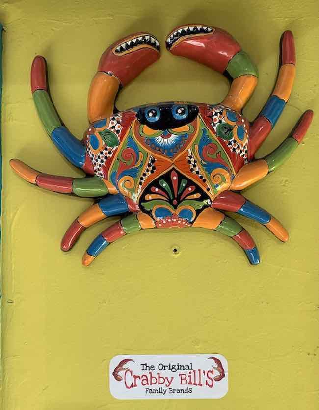 Festive Decorations at Crabby Bills Indian Rocks Beach
