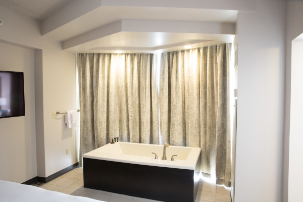 Elegant Bathroom in a Rock n' Roll Suite at Tulsa Hard Rock