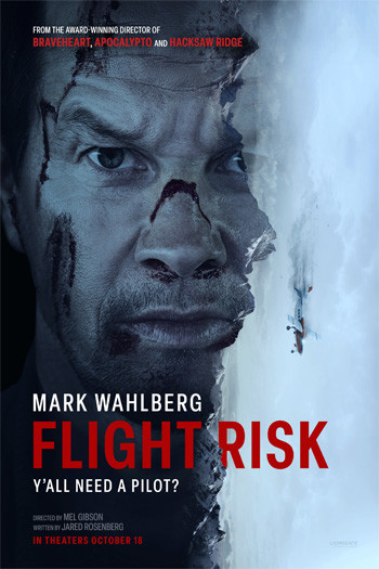 Movie Poster for Flight Risk at Red Rock Theater, Gallup