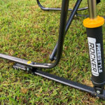 Effortlessly switch between stationary and rocking modes with the spring-loaded shocks of the GCI Freestyle Rocker.
