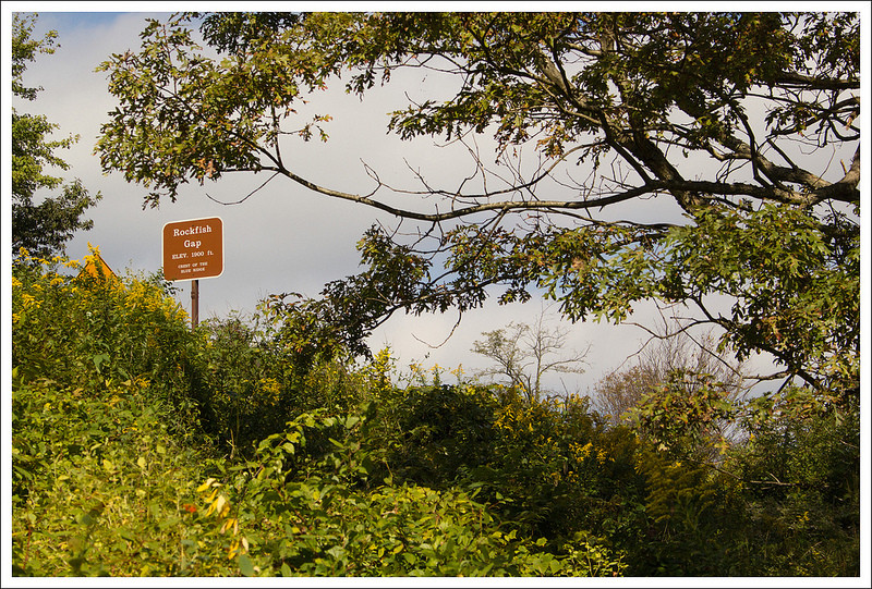 Approaching Rockfish Gap and Trail Angels