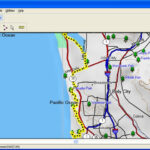 GPS track of Daly City walk starting at Mussel Rock