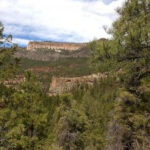 Battleship Rock and surrounding trail views