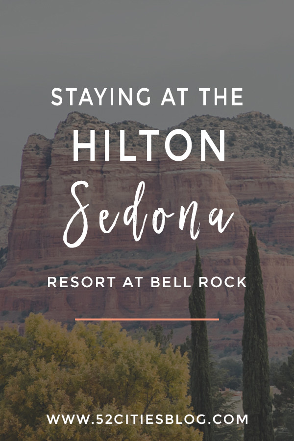 Image showcasing a comfortable stay at Hilton Sedona Resort at Bell Rock, emphasizing the resort experience