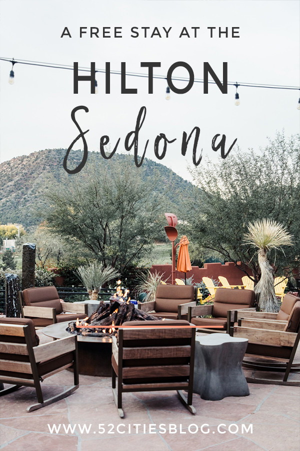 A scenic view representing a free stay at Hilton Sedona, highlighting the value of points redemption