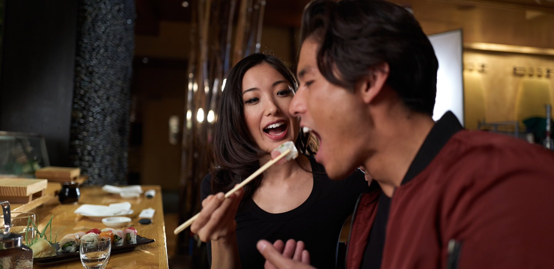 Guests enjoying all-inclusive fine dining at Hard Rock Hotel Vallarta, Mexico, featuring fresh international cuisine.