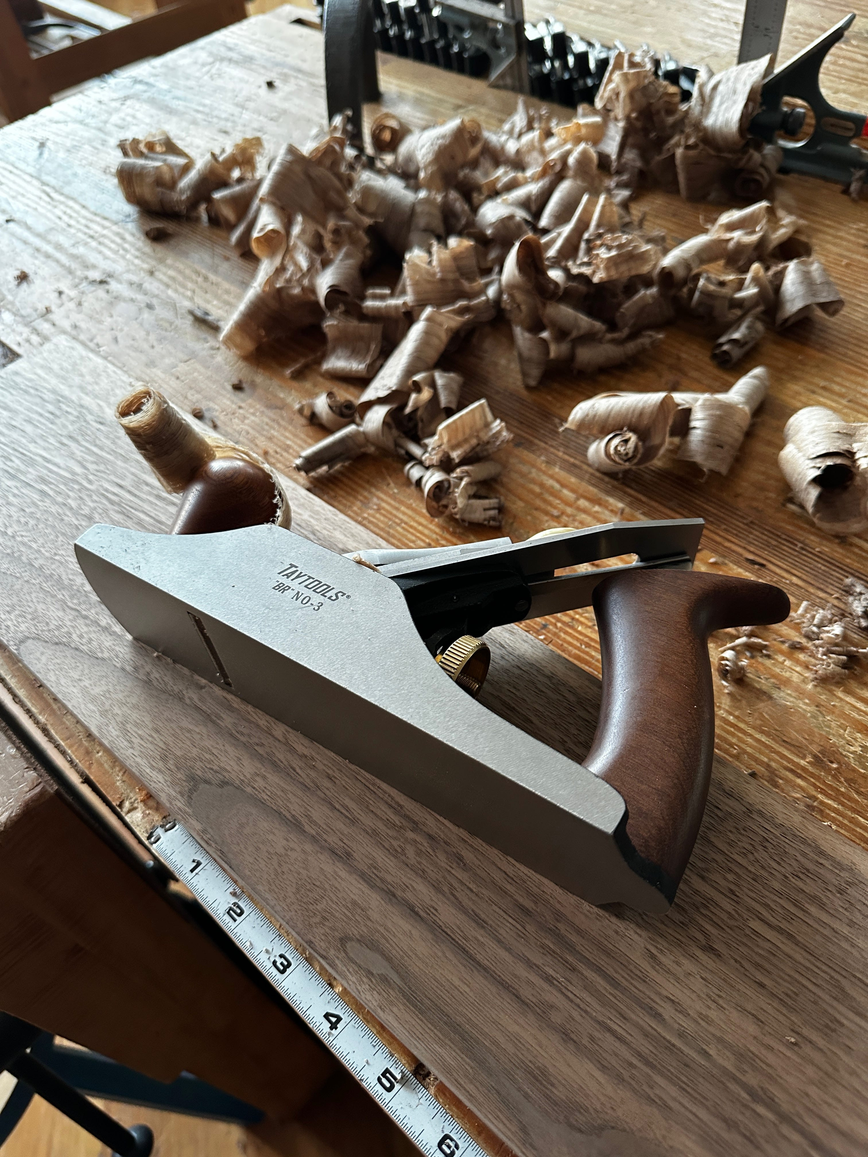 alt text: Taylor Toolworks Bed Rock Plane No. 3 in packaging.