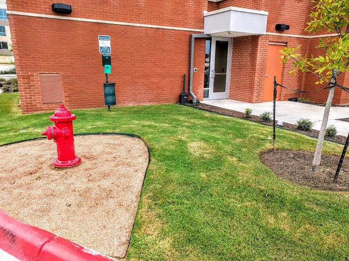 Dog Walking Area at Hyatt Place Austin Round Rock