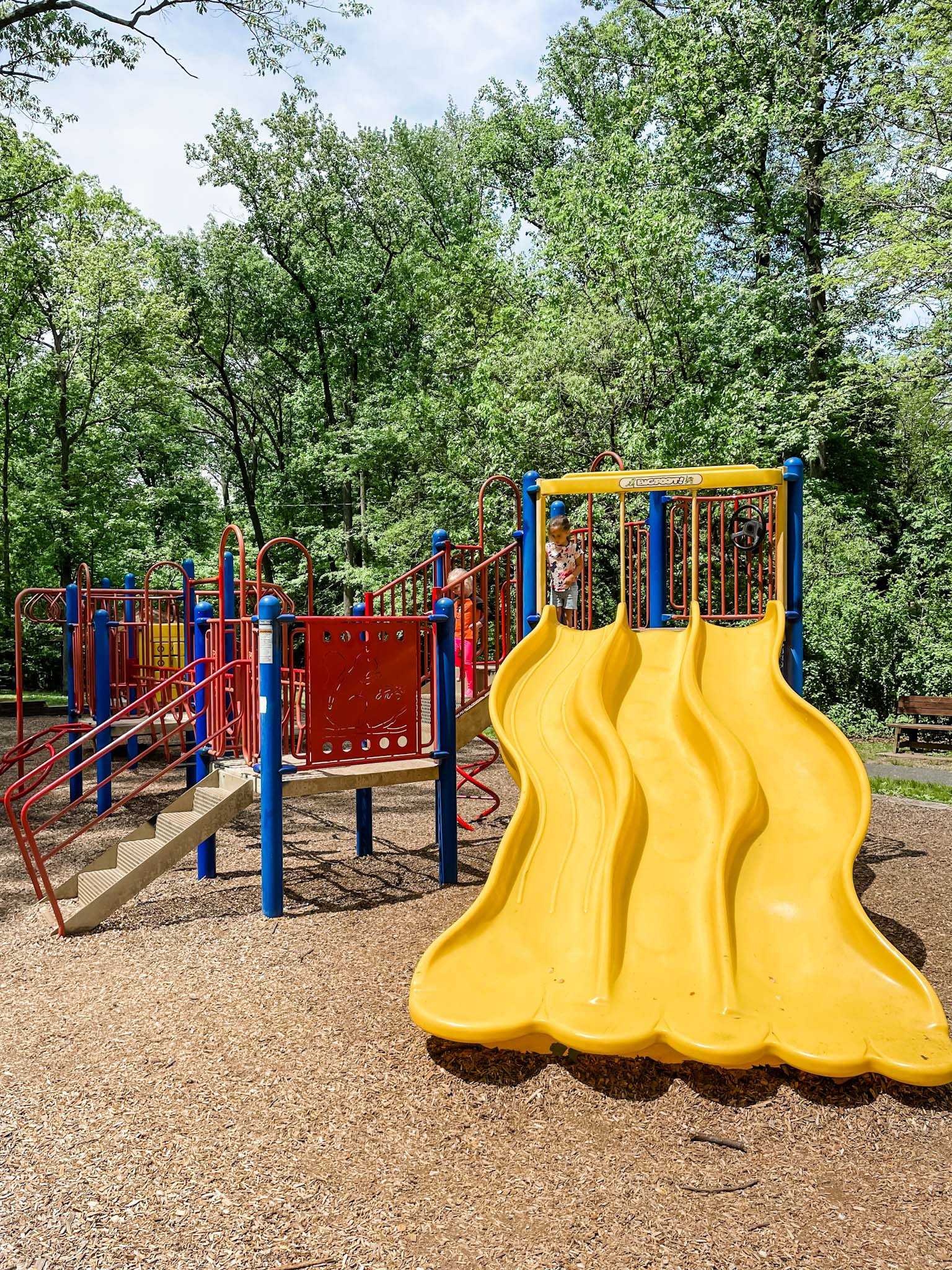 alt text: playground equipment at Double Rock Park