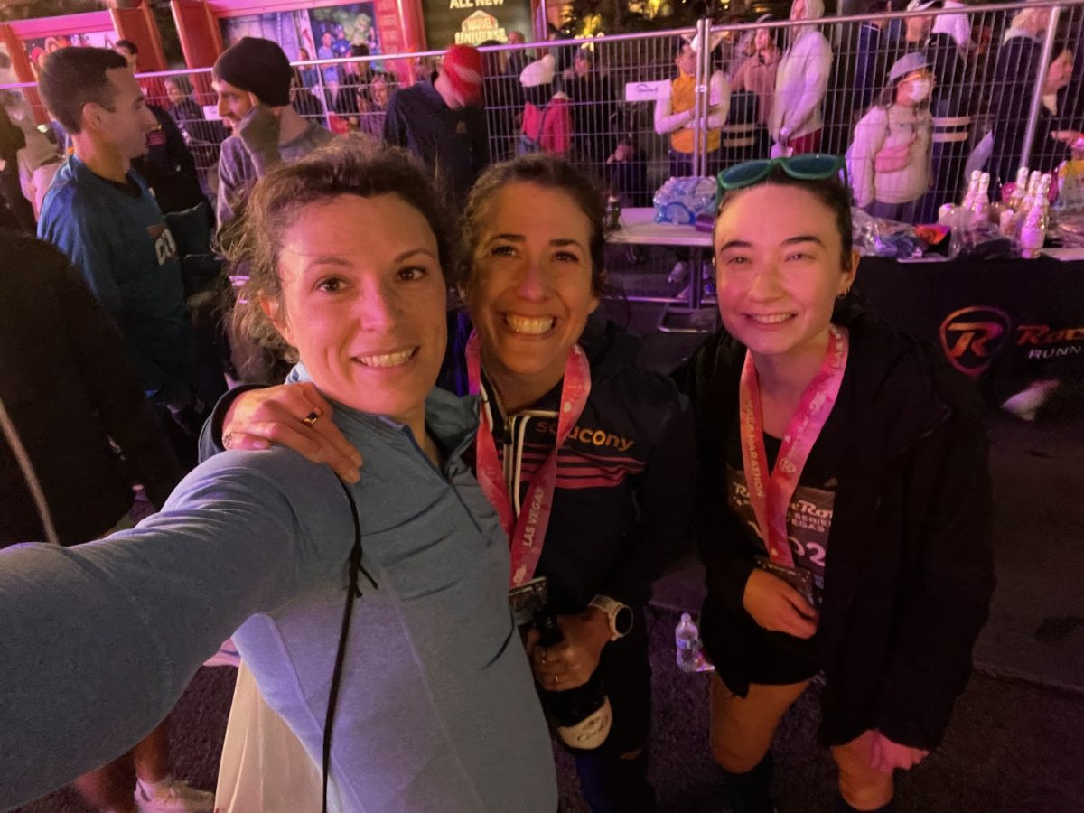 Runner Ava Sorell at the Rock 'n' Roll Las Vegas Marathon