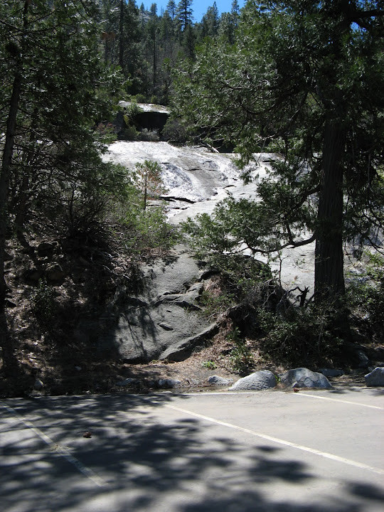 Standing at the trailhead of Discovery View, the location of Moonlight Rock becomes apparent, aligning perfectly with the historical Mariposa Trail.