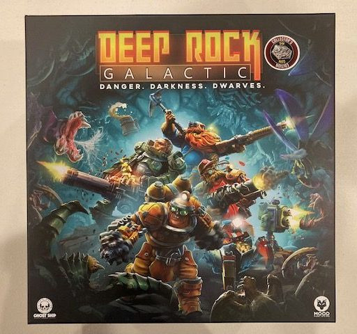 Unboxing the Deep Rock Galactic Board Game - First Look at the Box and Components for this Cooperative Mining Adventure