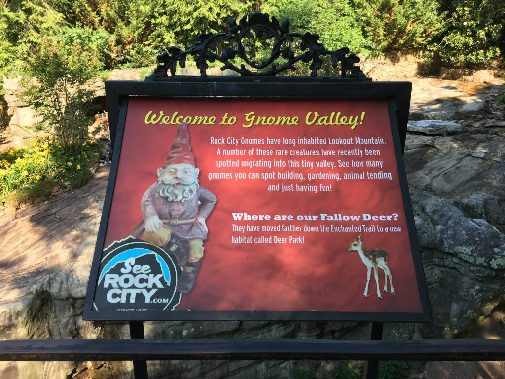 Gnome Valley Installation at Rock City Gardens