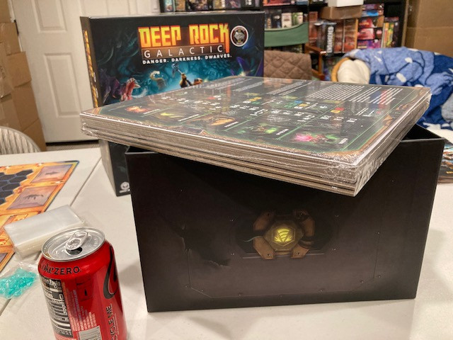 Deep Rock Galactic Board Game Punchboards -  Extensive Cardboard Punchboards Filled with Terrain and Tokens for Deep Rock Galactic