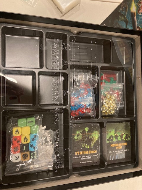 Deep Rock Galactic Board Game Plastic Trays -  Component Storage Trays for Deep Rock Galactic Board Game