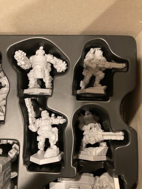 Deep Rock Galactic Board Game Dwarf Miniatures -  Dwarf Player Character Miniatures for Deep Rock Galactic Board Game