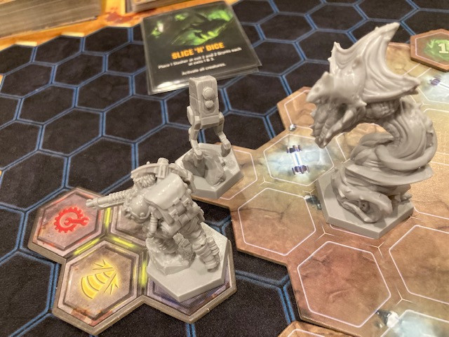 Deep Rock Galactic Board Game Solo Play Exit Strategy -  Dwarves Racing to the Exit in Deep Rock Galactic Solo Play