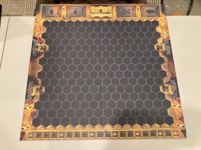 Deep Rock Galactic Board Game Board Edge Extension -  Game Board Extending Slightly Off Table Edge for More Space