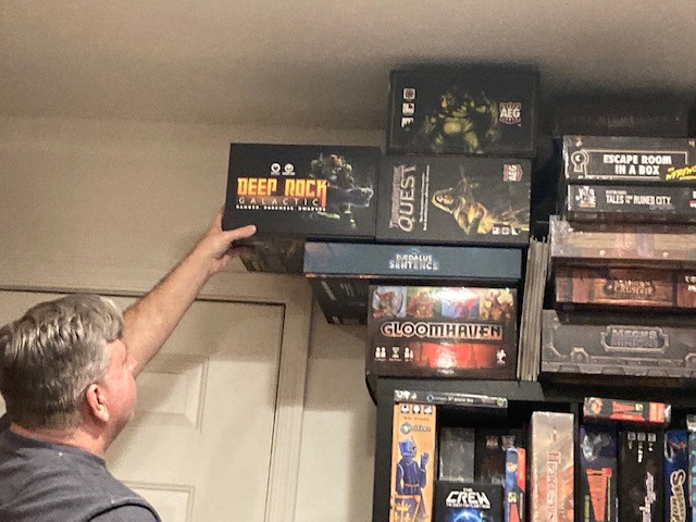 Deep Rock Galactic Board Game Box Compared to Thunderstone Quest - Sizeable Board Game Box for Deep Rock Galactic Fans