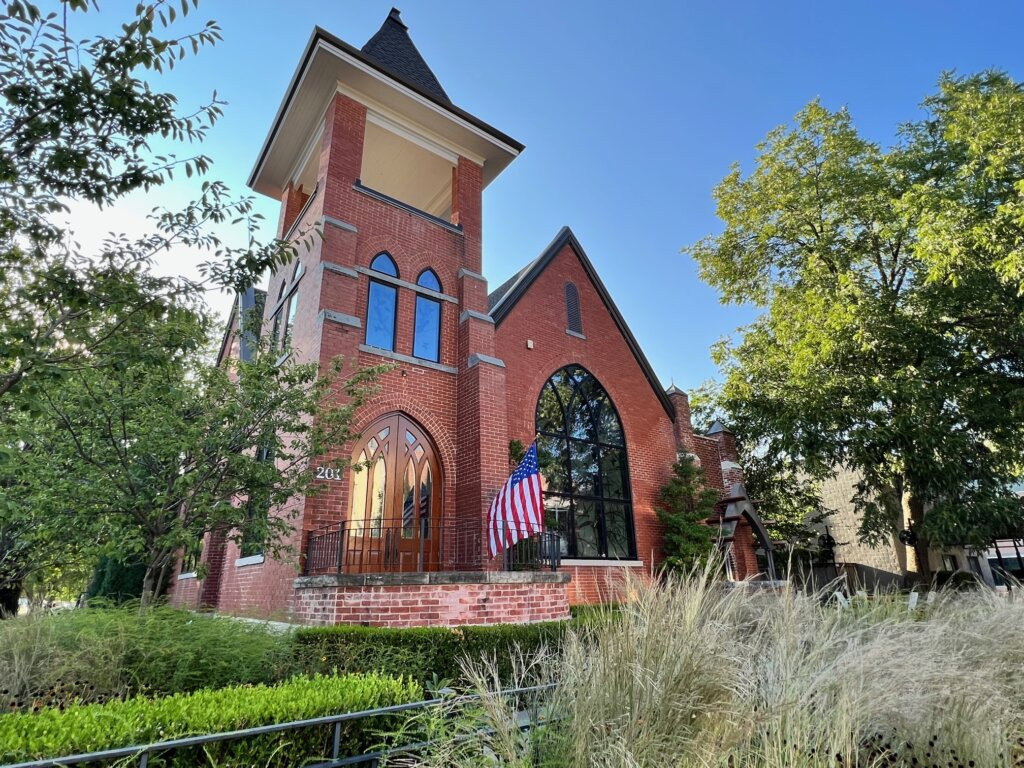 The Preacher's Son restaurant in Bentonville, housed in a church