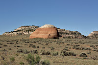 Road sign for San Juan County 137 leading to Rockland Ranch and Looking Glass Road in Canyon Rims, Utah.