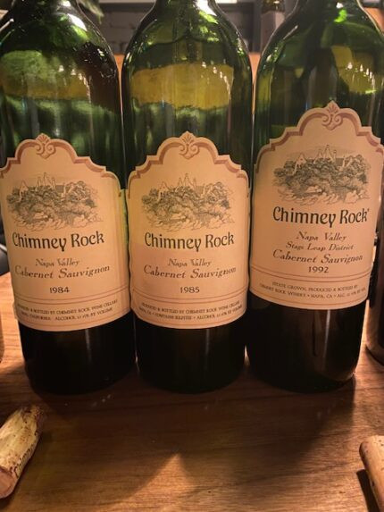 Chimney Rock Winery's vintage wine collection