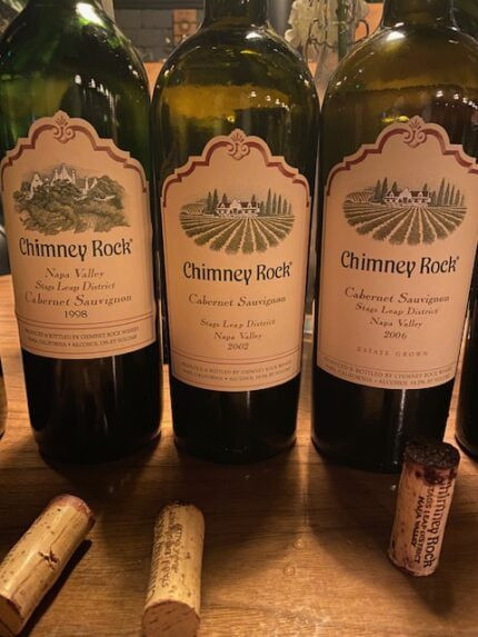 Chimney Rock Winery's diverse wine selection