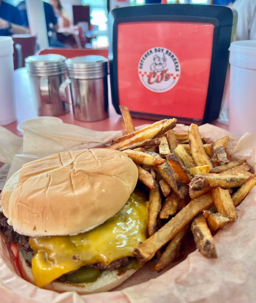 CJ's Butcher Boy Burgers in Russellville, Arkansas