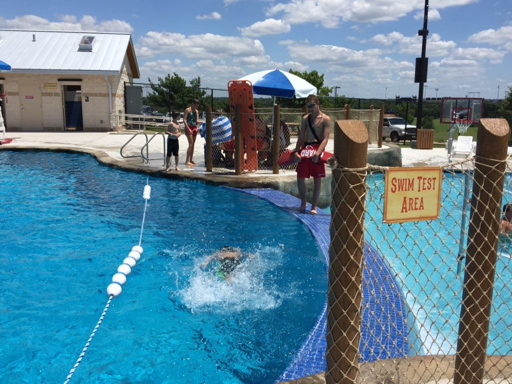 Attentive Lifeguards at Rock 'N River Water Park - Ensuring Water Safety