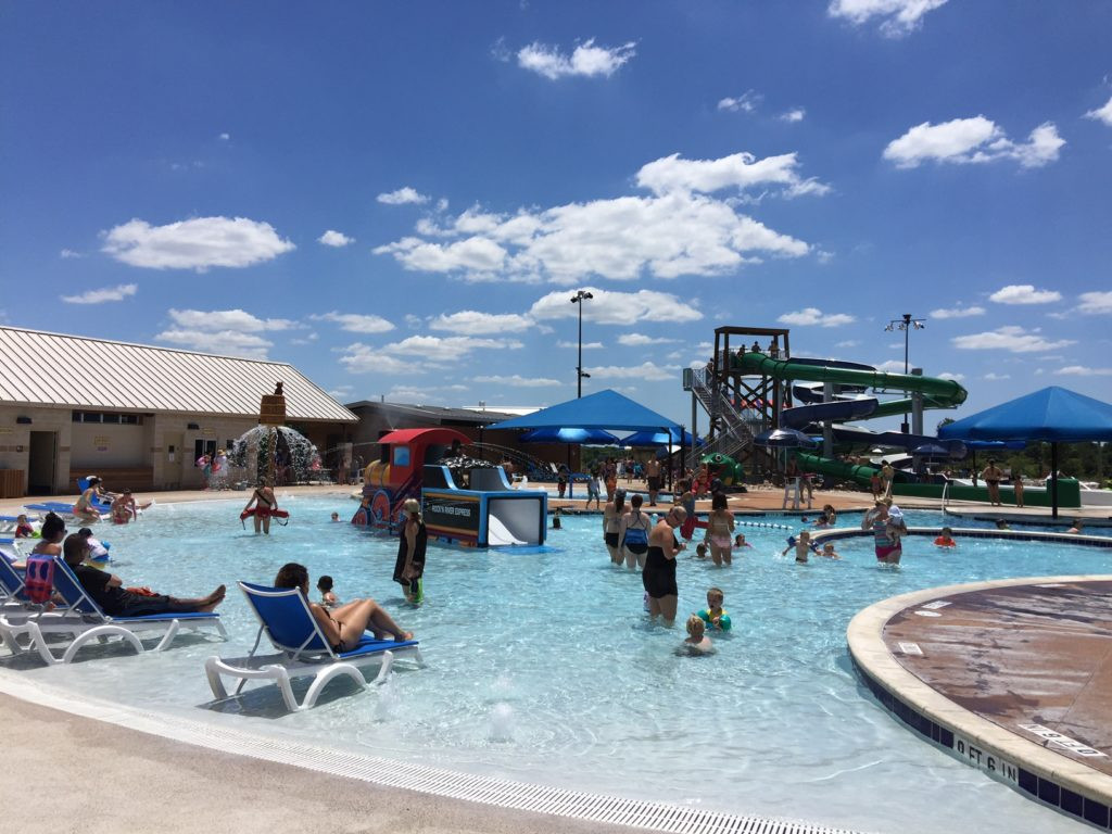 Proper Swim Attire at Rock 'N River Round Rock Water Park - Bathing Suit Example