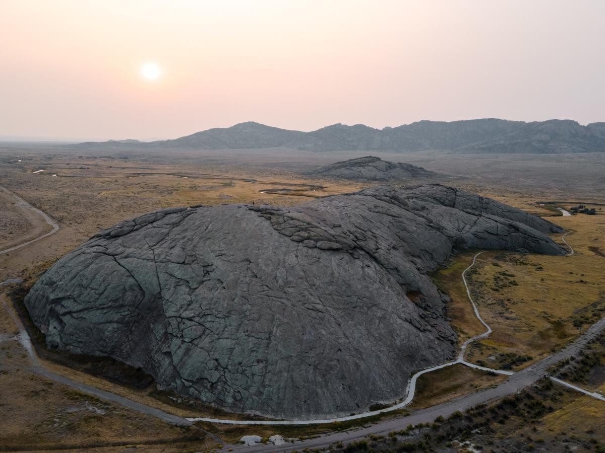 Independence Rock, Casper, Wyoming