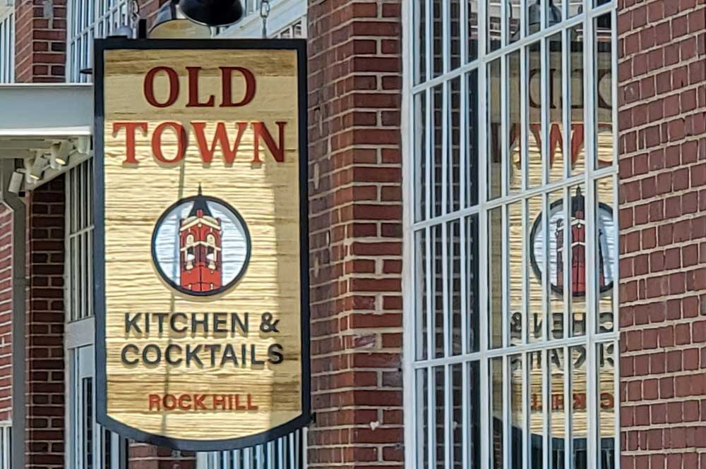 Interior of Old Town Kitchen Rock Hill, showcasing its unique and inviting atmosphere