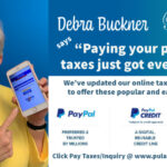 Debra Buckner highlights PayPal and Venmo as easy payment options for Pulaski County taxes.