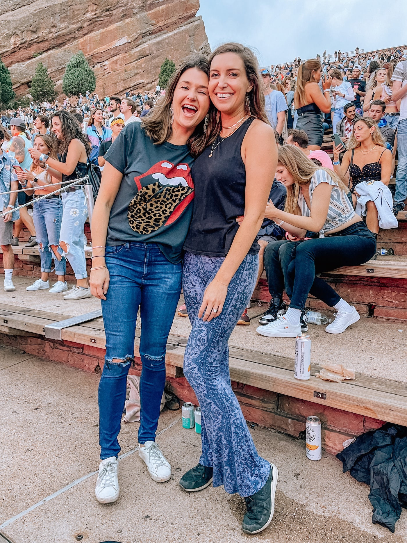 Kygo performing at Red Rocks Amphitheatre, first full capacity show of 2021