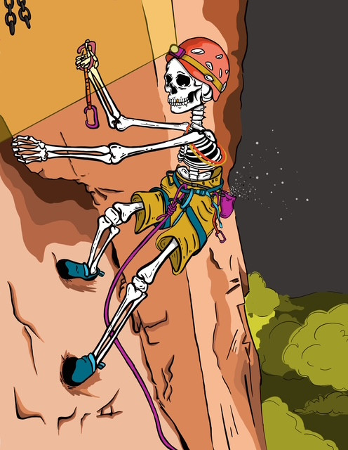 Excitement and competition at the Annual Top Rope and Lead Climbing event
