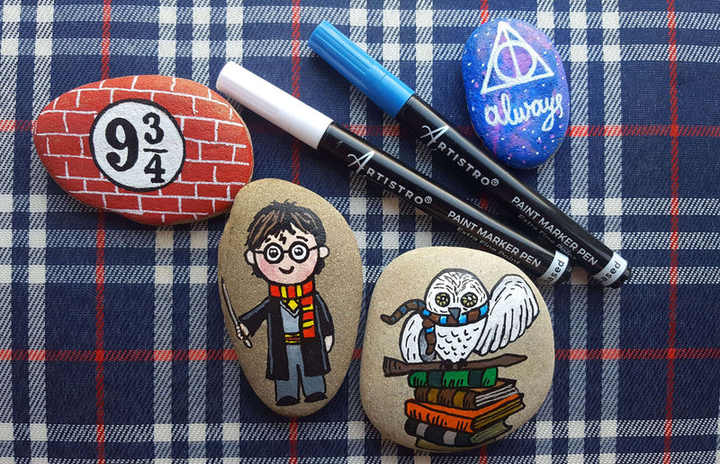 Harry Potter Rock Painting Ideas for Wizarding World Fans