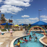 Exciting water slides at Rock 'n River Water Park