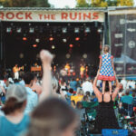 Rock the Ruins stage Holliday Park